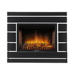 Портал Firelight Moderno 25 шпон чёрный дуб 1