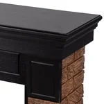 Портал Firelight Forte Wood 25 камень темный, шпон венге 3