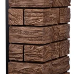 Портал Firelight Forte Wood 25 камень темный, шпон венге 6