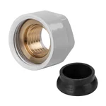 Концовка для монтажной трубки Royal Thermo 3/4" (белый) 2