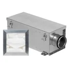 Комплект фильтр-бокс карманный FBCr-P 100 и фильтр карманный (материал) FCP 100 (G4-EU4) 1
