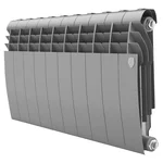 Радиатор Royal Thermo BiLiner 350 /Silver Satin - 10 секц. 1