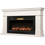 Каминокомплект: Очаг Royal Thermo Aurora RTFP/P-AR40LS, портал California 42/40/36, молочный 1
