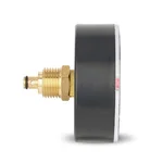 Термоманометр VARMEGA аксиальный 80 мм, 4 бар, 120гр.С, 1/2", с отсекающим клапаном, VMMT06-800404 3