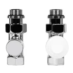 Набор термостатический для радиатора прямой Royal Thermo Design 1/2"М30х1,5 (Хром) 5