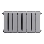 Радиатор Royal Thermo PianoForte 300 /Silver Satin - 8 секц. 3