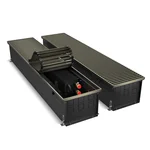 Конвектор внутрипольный Royal Thermo ATRIUM-190/250/1100-DG-U-DB 1
