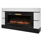 Каминокомплект: Очаг Royal Thermo Aurora RTFP/P-AR40LS, портал Moderno 42/40/36, белый, р/в 1