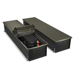 Конвектор внутрипольный Royal Thermo ATRIUM-190/300/2100-DG-U-DB 1