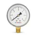 Манометр VARMEGA радиальный 63 мм, 6 бар, 1/4", VMMT10-630602 1