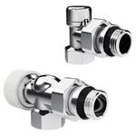 Набор термостатический осевой Royal Thermo Design 1/2"М30х1,5 (Хром) 1