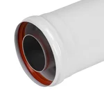 Удлинитель коаксиального дымохода раструбн. Royal Thermo 60/100, 500 мм 3