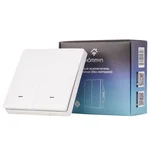 Выключатель HOMMYN настенный zigbee 2 клавиши (без нейтрали) SWZBNN02W 3