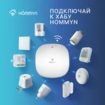 Выключатель HOMMYN настенный zigbee 2 клавиши (без нейтрали) SWZBNN02W 13