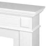 Каминокомплект: Очаг Electrolux Classic EFP/P-1020LS, портал Bianco Classic белый 4