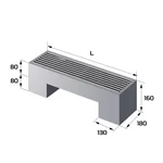 Конвектор напольный Royal Thermo STEP-80/180/700-1-N-SS-LG-NA 2