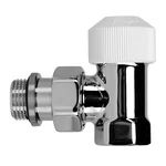 Набор термостатический для радиатора угловой Royal Thermo Design 1/2"М30х1,5 (Хром) 4