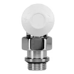 Набор термостатический для радиатора угловой Royal Thermo Design 1/2"М30х1,5 (Хром) 8
