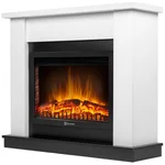 Каминокомплект Firelight: Очаг EFP/P-2520LS N , портал Canto 25 белый 1
