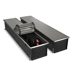 Конвектор внутрипольный Royal Thermo ATRIUM-190/250/1900-DG-U-NA 1