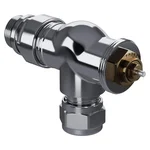 Набор термостатический осевой Royal Thermo Design Pro 15мм М30х1,5 (Хром) 3