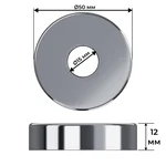 Набор термостатический осевой Royal Thermo Design Pro 15мм М30х1,5 (Хром) 7