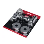 Набор термостатический осевой Royal Thermo Design Pro 15мм М30х1,5 (Хром) 8