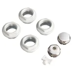 Комплект монтажный Royal Thermo 1”х 3/4" белый 3