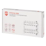 Коллектор Royal Thermo нерж. в сборе с расходомерами 1" ВР-3/4" НР с автомат. воздухоотвод-ми 6 вых. 9