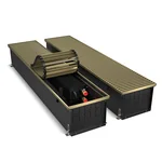 Конвектор внутрипольный Royal Thermo ATRIUM-190/250/2300-DG-U-LB 1