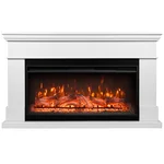 Каминокомплект: Очаг Royal Thermo Aurora RTFP/P-AR40LS, портал California 40, белый 2