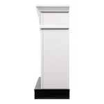 Каминокомплект: Очаг Electrolux EFP/P-3620LS, портал Bianco 36 белый, р/в 5