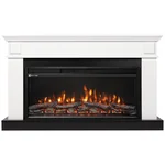 Каминокомплект: Очаг Electrolux EFP/P-3620LS, портал Bianco 36 белый, р/в 2