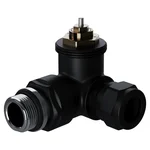 Набор термостатический трехосевой Royal Thermo Design Pro 15мм М30х1,5 (Черный) 3