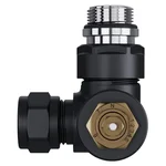 Набор термостатический трехосевой Royal Thermo Design Pro 15мм М30х1,5 (Черный) 5