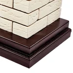 Каминокомплект: Очаг Electrolux 2720RLS N, портал Bricks 25 камень беж, шпон т.д. 6