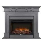 Каминокомплект: Очаг Electrolux EFP/P-3020LS N, портал Antico 30 серый 2
