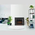 Каминокомплект: Очаг Electrolux 3320RLS N, портал Moderno 30 шпон чёрный дуб 4
