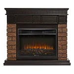 Каминокомплект: Очаг Electrolux 3320RLS N, портал Bricks Wood 30 кам. кор. шп. т.д 2