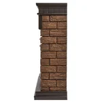 Каминокомплект: Очаг Electrolux 3320RLS N, портал Bricks Wood 30 кам. кор. шп. т.д 3