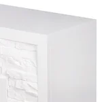 Каминокомплект: Очаг Electrolux 3020RLS N, портал Loft 30 камень белый, бел.эмаль 4