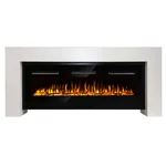 Каминокомплект: Очаг Electrolux Infinity EFP/P-1600ULS N, портал Suprema Long бел. 2