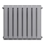Радиатор Royal Thermo PianoForte 500 Silver Satin - 8 секц. 3