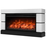 Каминокомплект: Очаг Royal Thermo Aurora RTFP/P-AR40LS, портал Moderno 42/40/36, белый 1