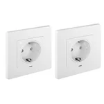 Комплект две умные встраиваемые розетки HOMMYN 2RKNWOZ01W 2