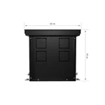 Конвектор внутрипольный Royal Thermo ATRIUM-190/200/2600-DG-U-LB 3