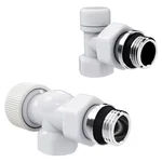 Набор термостатический осевой Royal Thermo Design 1/2"М30х1,5 (Белый) 1